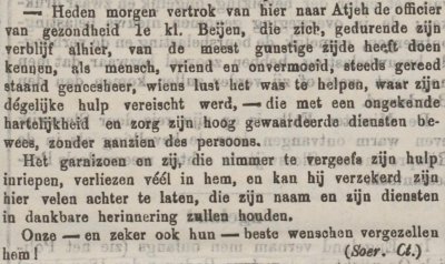 Bericht in de Java-Bode